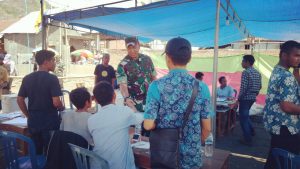 Pantau Pilkades Bima Danrem 162/WB Himbau Masyarakat Jaga Kondusifitas Wilayah