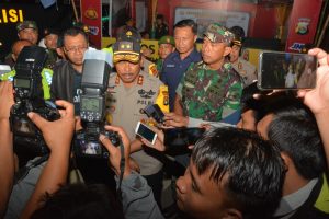 Patroli Forkopimda NTB Sambut Pergantian Tahun.