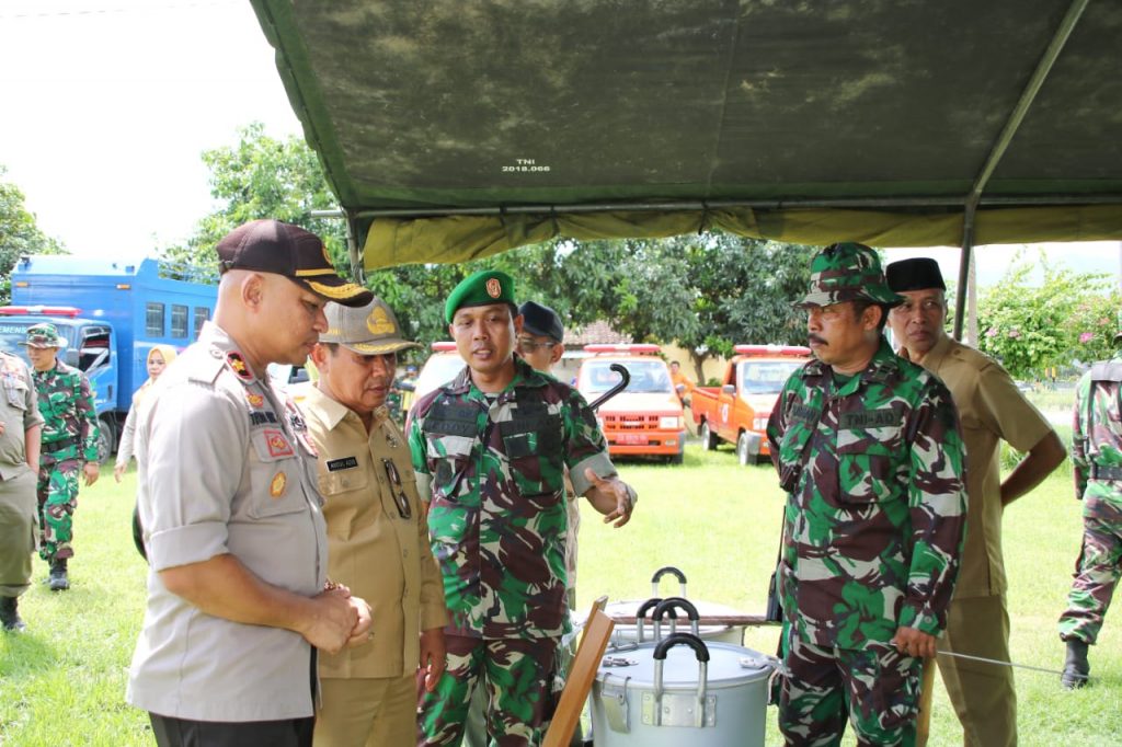 Siaga Bencana, Dandim 1628/SB Siapkan Sarpras Penunjang