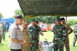 Siaga Bencana, Dandim 1628/SB Siapkan Sarpras Penunjang
