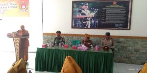 Dandim Sumbawa Hadiri Pengukuhan Pengurus Cabang LVRI-Piveri Kabupaten Sumbawa Masa Bhakti 2020-2025