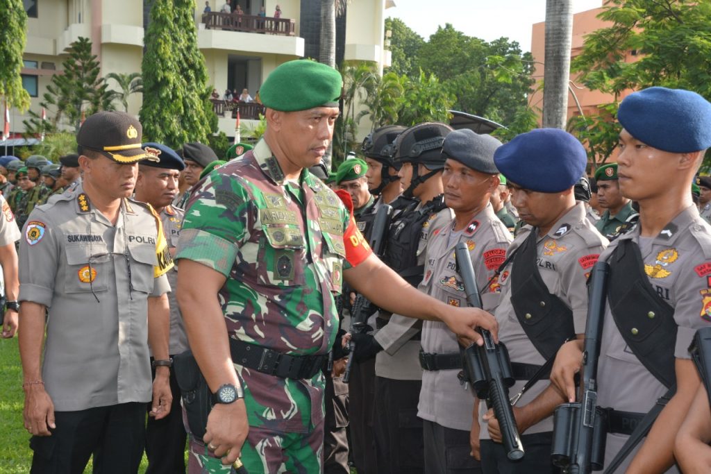 Kunker Wapres RI di Lombok, Danrem 162/WB Pimpin Apel Gelar Pasukan Pam VVIP