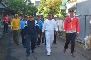Anjangsana Dikemas Dengan Olahraga Bersama Sambut HUT Korem 162/WB ke 59