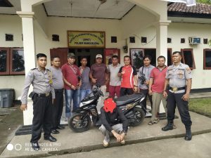 Polres Dompu Ungkap Aksi Curanmor Yang Terekam CCTV. Satu Masih Buron.