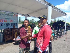 Danrem 162/WB Pantau Lomba Menembak Senapan HUT Korem 162/WB