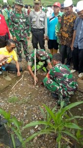Kodim Bima Peduli Lingkungan, Tanam Ribuan Bibit Pohon di Parado