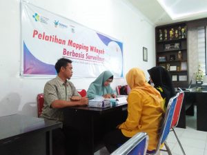 Dikes Sumbawa Barat Simulasi penanganan Covid19.