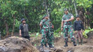 Danrem 162/WB Tinjau Progres TMMD ke 107 Kodim Lobar
