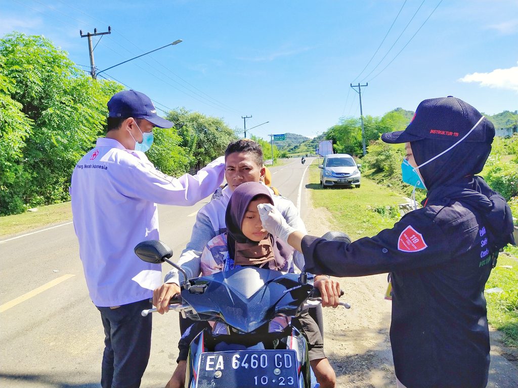 Perketat Jalan Masuk ke Sumbawa Barat. Tercatat Pelaku Perjalanan Dari Wilayah Terjangkit Capai 375 Orang.