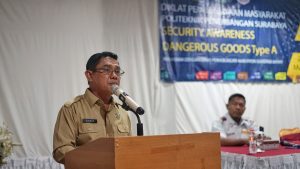 Siapkan SDM, Puluhan Peserta Ikut Diklat Keselamatan Penerbangan Dari Politeknik Penerbangan Surabaya.