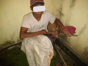 Spesialis Pencuri Kambing di Dompu Dipergoki Warga.