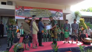 Kasum TNI Tiba di Lombok Disambut Gendang Belek dan Gelar Adipati Yudha Negare