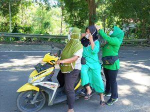 Ini Yang Dilakukan Istri Prajurit Kodim Dompu Peringati HUT ke 74 Persit KCK