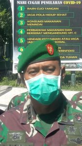 Danrem 162/WB Ajak Komponen Masyarakat Bersinergi dan Bangun Gerakan Bersama Cegah Covid-19 di NTB
