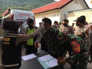 Antisipasi Langkanya Stok Darah. Polres Sumbawa Barat Adakan Urkes Donor Darah Pada Anggota.