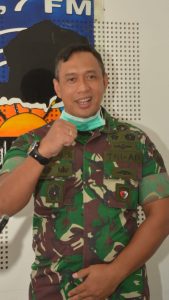 Danrem 162/WB Beri Semangat Gugus Satgas Percepatan Penanganan Penyebaran Covid – 19.