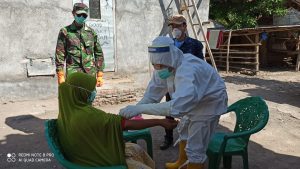 Satgas Covid-19 Gelar Ravid Tes II di Desa Batunampar, Dandim Lotim : “Alhamdulillah Hari Ini Sembuh Enam Orang”