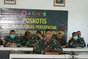 Menjelang Hari Raya Idul Fitri, Danrem 162/WB Vicon Dengan Pangdam IX/Udayana