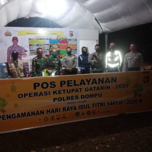 Babinsa Jajaran Korem 162/WB Tetap Gencar Imbau Masyarakat Cegah Covid-19