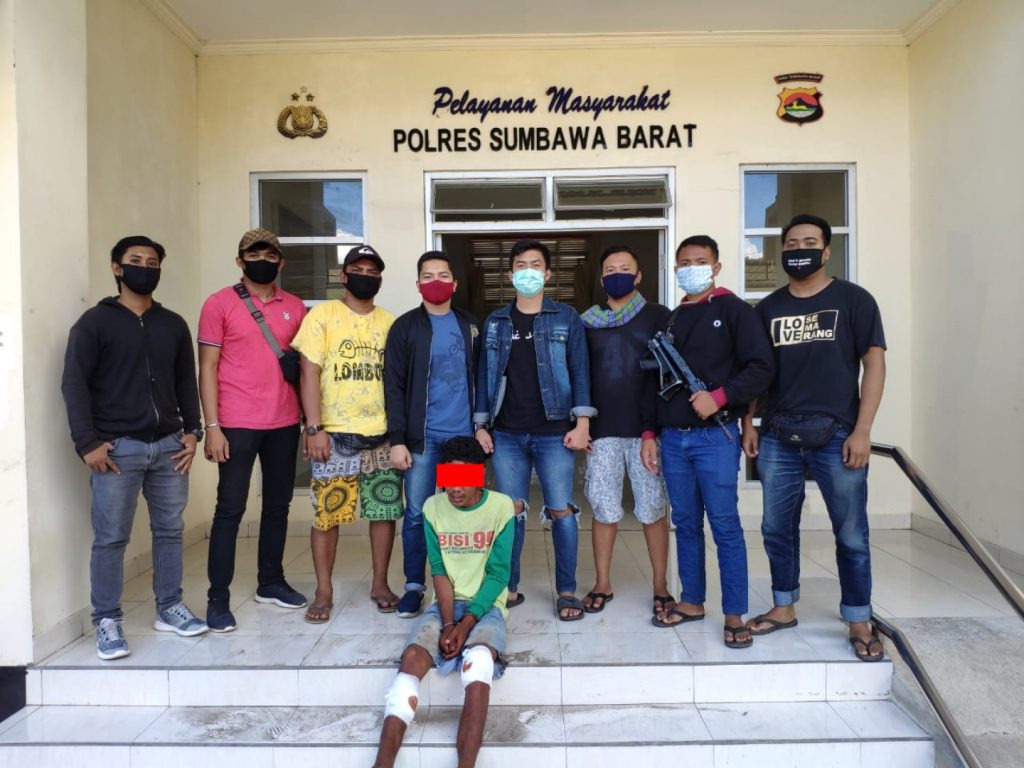Sat Reskrim Polres Sumbawa Barat Berhasil Ungkap Kasus Pembunuhan. Korban Ditikam Hingga Tewas Oleh Temannya Sendiri.