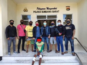 Sat Reskrim Polres Sumbawa Barat Berhasil Ungkap Kasus Pembunuhan. Korban Ditikam Hingga Tewas Oleh Temannya Sendiri.