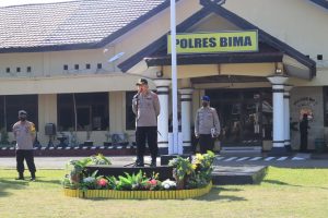 Monitoring & Evaluasi Penanggulangan Covid-19 oleh Gugus tugas Polres  Jajaran di Kabupaten Bima.