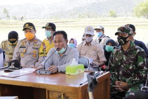 Untuk Mendukung Target Tanam Periode Kedua, Bupati KSB usulkan Pompa Air Kepada Menteri Pertanian