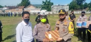 Kunjungi Kabupaten Dompu, Kapolda NTB : TNI Polri Tumpuan Masyarakat di Masa Pandemi Covid-19