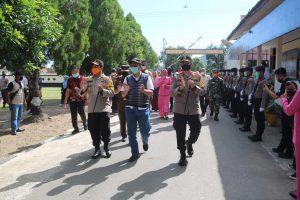 Silaturahmi ke Sumbawa Barat Kapolda Apresiasi Anggota Dalam Penanganan Covid-19.