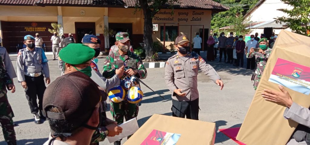Dandim Sumbawa hadiri Kunker Forkopimda Provinsi NTB di Kabupaten Sumbawa.