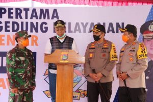 Silaturahmi Kapolda NTB, Dandim Sumbawa Barat Siap Dukung Polri Tangani Covid-19