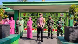 Kunjungi Kodim 1615/Lotim, Ini Ungkapan Kapolda NTB