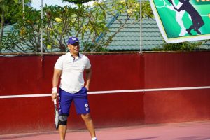 Meriahkan Hut Bhayangkara Ke – 74  Polda NTB Dan Korem 162/WB Gelar Officer Tenis Lapangan