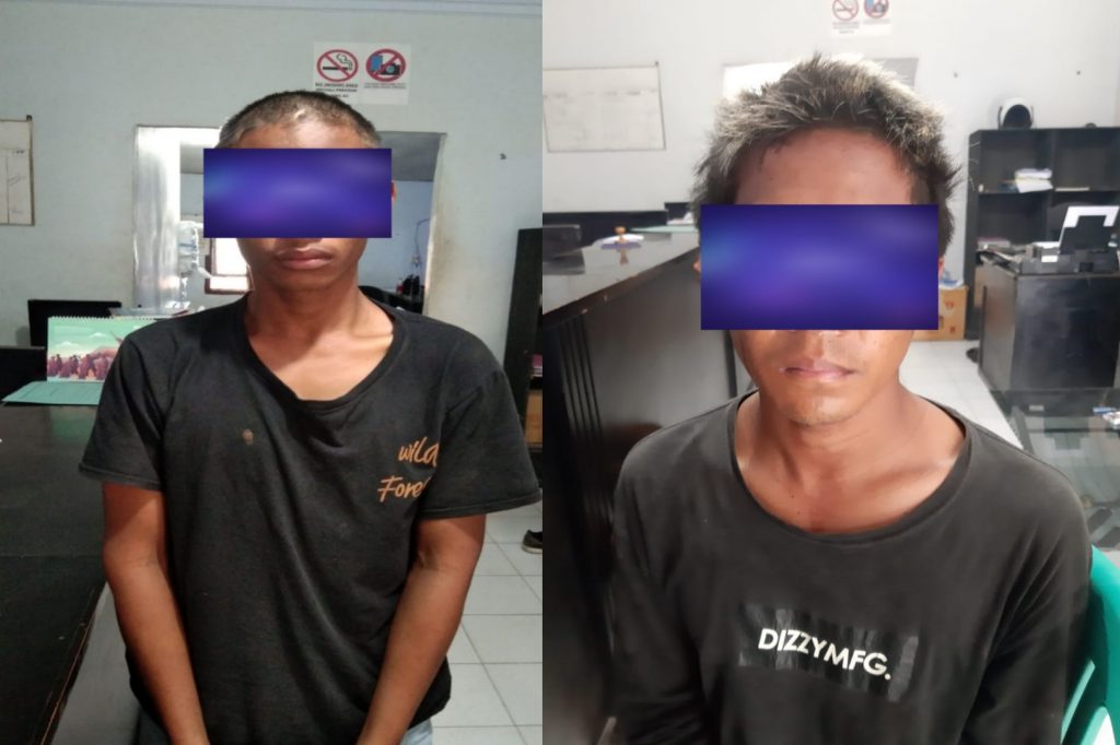Masuk Lewat Atap Rumah Dua Pencuri di Dompu Behasil Dibekuk Tim Resmob Polres Dompu Kurang Dari 1×24 jam.