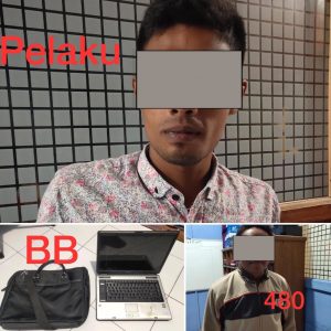 Curi Leptop di Kos-kosan, Pria di Sumbawa Dibekuk Polisi Kurang Dari 1×24 Jam.