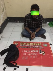 Polisi Gagalkan Transaksi Narkoba di Dompu, 22 gram Shabu Diamankan Dari Pelaku Yang Berasal Dari Bima.