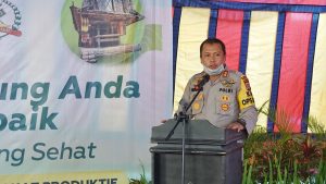 Untuk Raih Juara, Kapolres Sumbawa Barat Paparkan Beberapa Parameter Penilaian Lomba Kampung Sehat