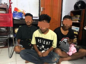 Diduga Hendak Melakukan Curanmor di Taman Kota RSUD, Empat Pemuda Dibekuk Tim PUMA Polres Dompu.