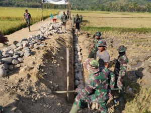 Semua Sasaran Fisik TMMD ke 108 Mulai dikerjakan, Jalan Strategis Pertanian Mencapai 21 Persen