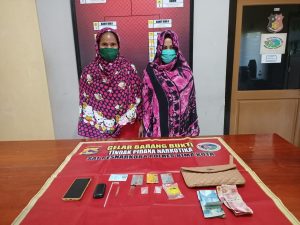 Edarkan Shabu, Dua Wanita di Kota Bima Ditangkap Polisi.