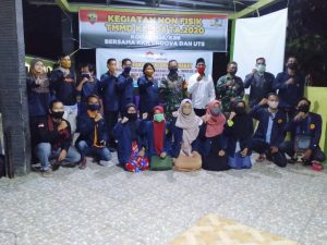 Sosialisasi Covid-19 TMMD 108 Sumbawa Barat, Dansatgas Ajak Warga Ikuti Protokol Kesehatan Secara Serius.