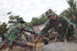 TMMD 108 Sumbawa Barat, Berkah bagi ekonomi masyarkat sekitar