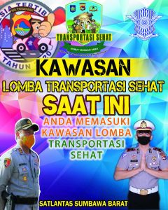 Lomba Transportasi Sehat Akan Dilaksanakan, Sat Lantas Polres Sumbawa Barat Ajak Warga Tertib Lalu Lintas