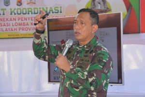 Danrem 162/WB Paparkan Strategi Terpadu, Percepatan Penanganan Penyebaran Covid -19