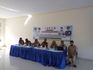 Satuan Binmas Polres Sumbawa Barat Berikan Sosialisasi Lomba Kampung Sehat