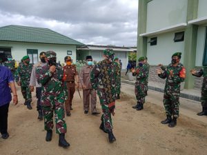 Brigjen TNI Syafrial : Apresiasi TMMD 108 Kodim 1628/SB Serta Ingatkan Satgas Dan Masyarakat Pedomani Protokol Cegah Covid -19
