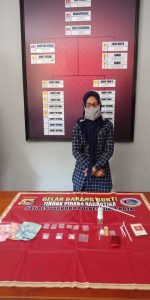 Polisi Berhasil Tangkap Seorang Wanita Pengedar Narkoba di Kota Bima