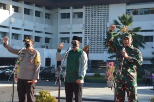Danrem 162/WB : Apel Tiga Pilar Untuk Mentriger Satgas Gugus Tugas Covid-19 Agar Lebih Optimal Dalam Upaya Percepatan Penanganan Covid -19