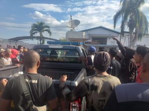 Aksi Heroik Tim PUMA dan Polsek Dompu Evakuasi Pelaku Curanmor Dari Amukan Masa