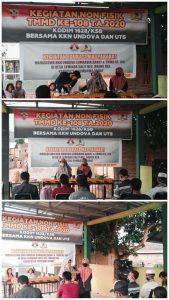 Cegah Corona, Mahasiswa Cordova Ajarkan Warga cara Buat Hand Sanitizer di TMMD 108 Sumbawa Barat